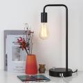 USB Industrial Edison Nightstand Table Table Lampe