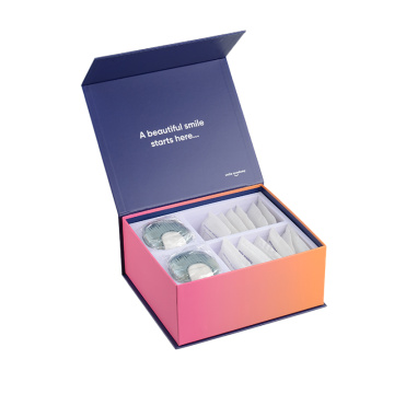 Magnetic Dental Orthodontic Invisible Brace Clear Aligners Boxes Packaging Aligner Case Drawer Paper Cardboard Box for Aligner