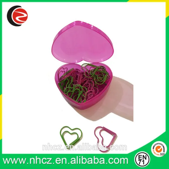 Heart Paperclip in Heat PP Box