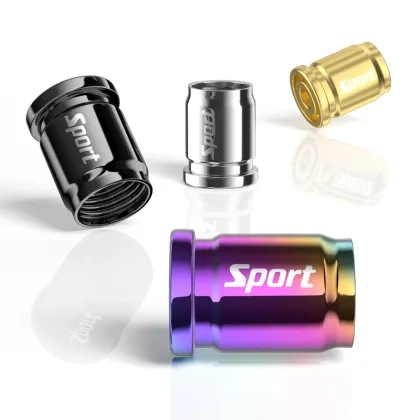 4pcs Wheel Plugs Anti-theft Tire Valve Dust Caps for Car Wheel Stem Caps and Spare Parts