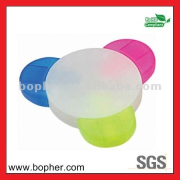 custom plastic 5 in 1 highlighter
