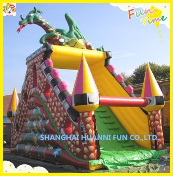 2015 Commercial Giant Inflatable Water Slide with Pool for Adult in Stock