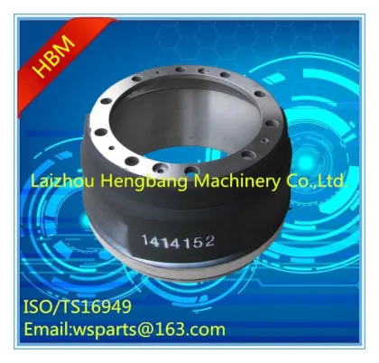 BRAKE PARTS 1414152 TRUCK BRAKE DRUM