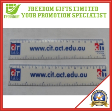 White Logo Printed Stationery Rulers (FREEDOM-RL003)