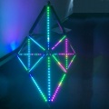 Tónlist virk DMX RGB Pixel Linear Bar Light