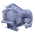 gas & diesel fired absorption chiller