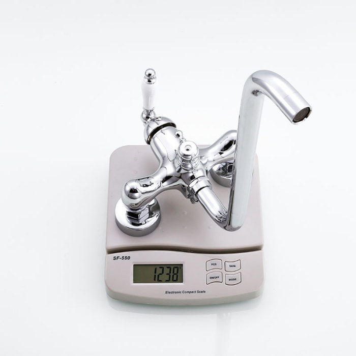 35mm single lever shower bath mixer zinc alloy
