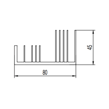 Telefonkühler -Aluminiumprofil -Extrusionsformen