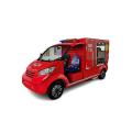 شاحنة مكافحة الحرائق الكهربائية 4x2 مصغرة لحالة الطوارئ