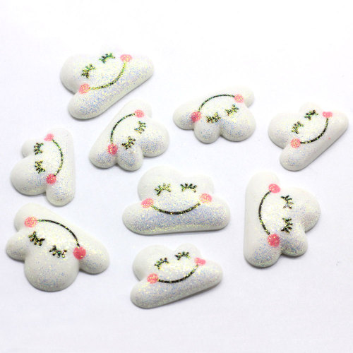 Super Quality Cloud Mass Shaped Resin Cabochon Flatback Beads DIY Craft Ornaments Handmade Toy Decor Beads