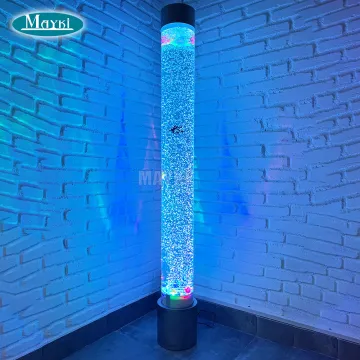 150cm Fish Bubble Lamp: Interactive LED Sensory Light for Autistic Children