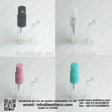 1ml free empty mini liquor perfume sample glass bottle spray vial atomizer