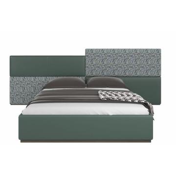 Cama doble suave moderna