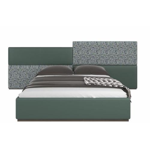 Cama doble suave moderna