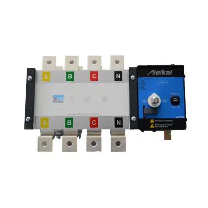 Ai Power 1600A 2000A 2500A 3200A Automatic Transfer Switch (ATS) - AISIKAI CHNT NXZ Changeover Switch
