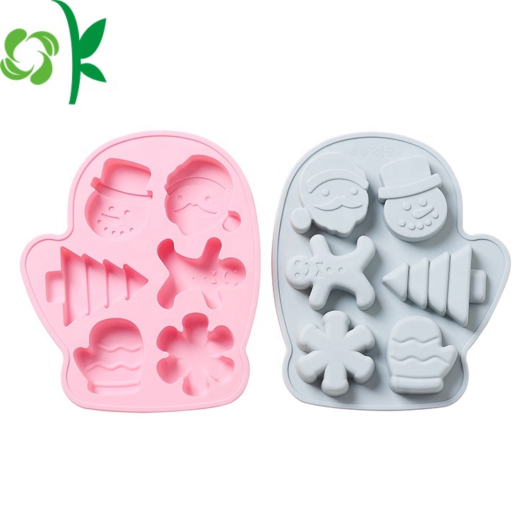 Food Grade Silicone Christmas Candy Molds