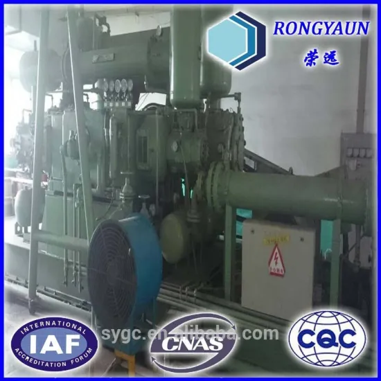 4Ltype stationary reciprocating gas cooled diesel compressor ammonia piston crankshaft diesel -compressor aggregate electric air
