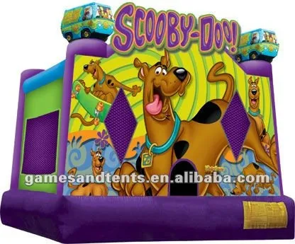 Scooby Doo! bouncy castle, jumping castle, inflatable jump A2074