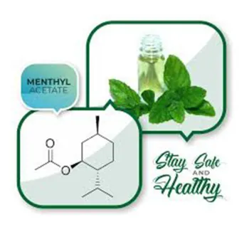 Menthol acetate 89-48-5 cooling agent hot sale