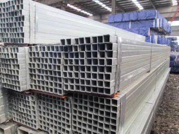 Ms structure steel ERW standard dimension pre galvanized rectangular pipe