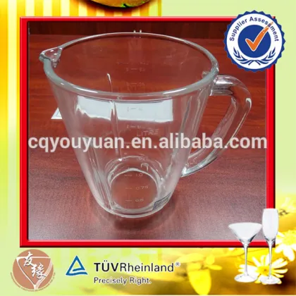 Round 1.5 L Replacement Parts Commercial Blender Jug Blender Replacement Parts
