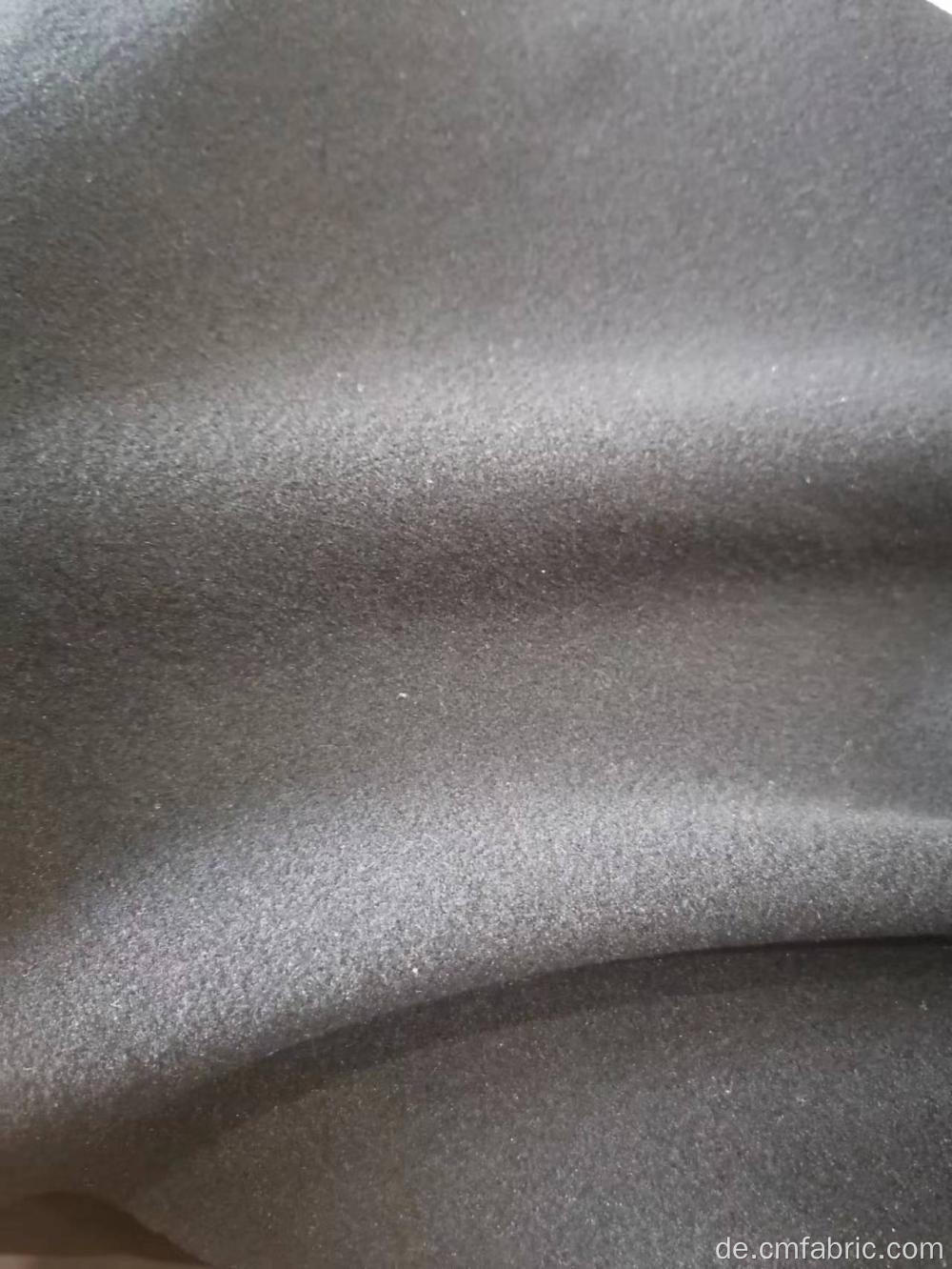Stricker Polyester Spandex 2 Seiten gebürstete Fleece -Stoff gebürstet