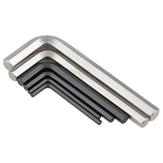 Hex Key Tools: Imperial Long Chrome Vanadium Steel Square Key Wrench