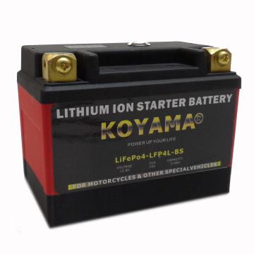 Pin 12N4-4B LifePO4: Pin xe máy LFP4L-BS 12V 3AH Power Sport