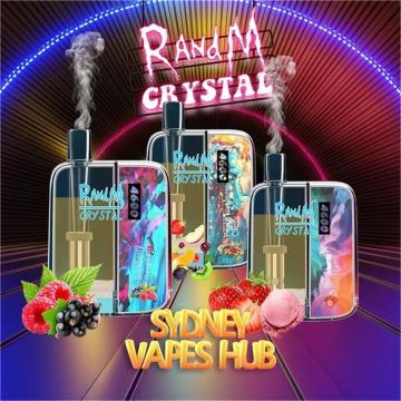 RandM Crystal Newest Product Original Vape 4600 Puffs