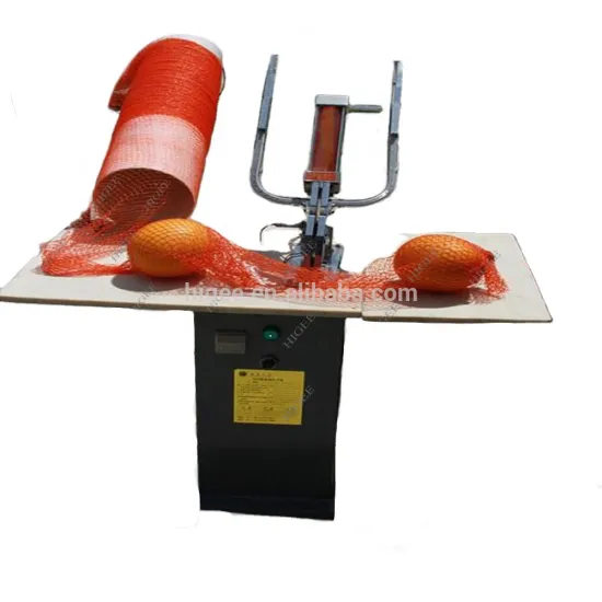 Semi-Automatic Mesh Bag Packing Machine for Potatoes and Vegetables