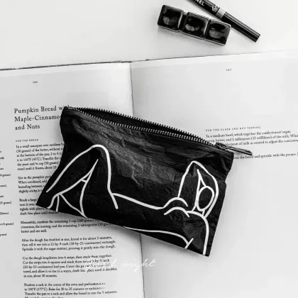 Untearable Waterproof Tyvek Bag with Zipper - Customized Tyvek Zipper Pouch