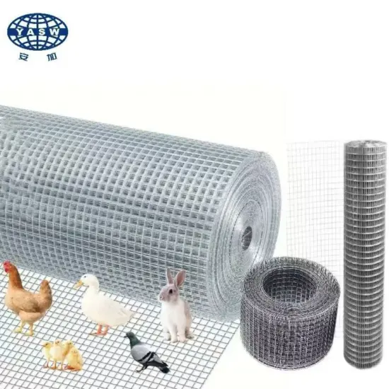 Galvanized Before Welded Mesh 1"x2" BWG14