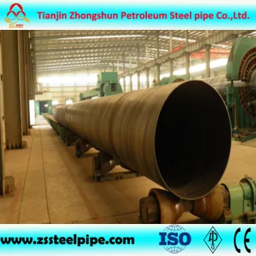 weld steel pipes external epoxy powder spraying