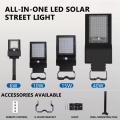 Solar Smart Sensor Wall Lamp All In One 6/8/10/15/40W