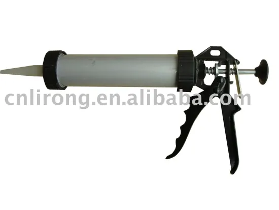LR520 aluminium nozzle sealing caulking gun