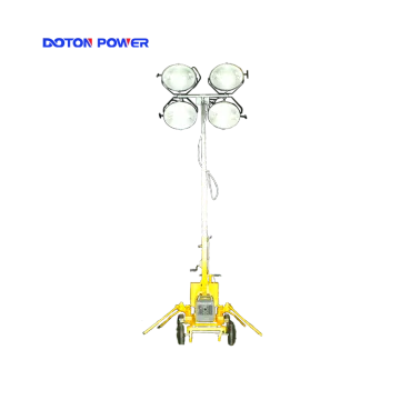 5.5M Manual Mast  Engine Trailer Lighting Tower