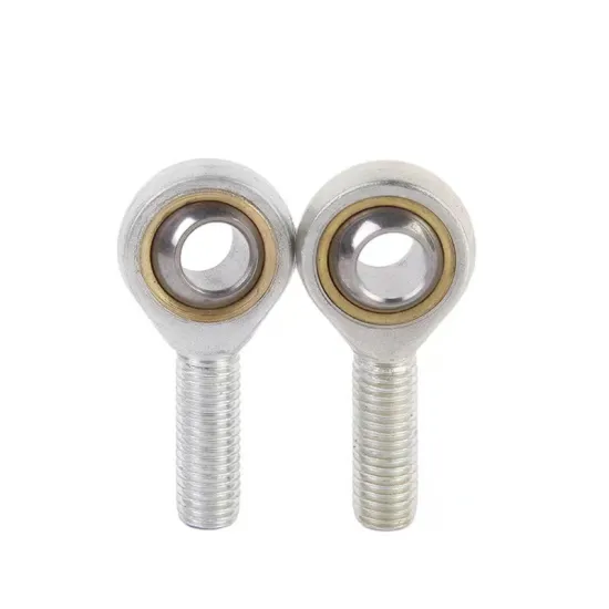 SA16T/K Fisheye Bearing Rod End Joint with Straight External Thread and Self-Lubricating Feature