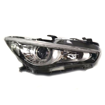 Suitable for Infiniti Q50front headlight 2014-2017 Q50 headlight car assembly with high LED and steering car headlamp