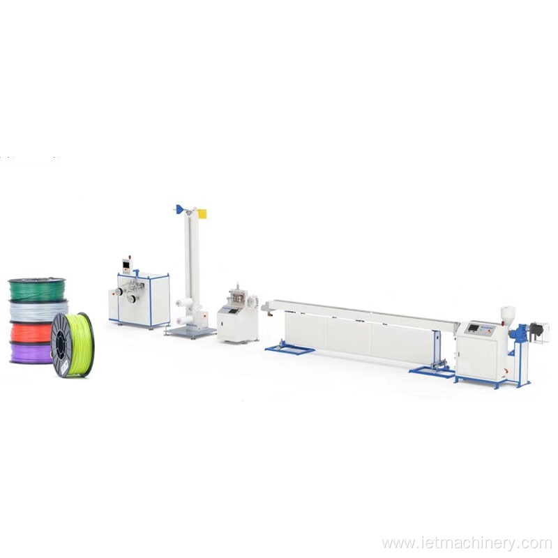 Plastic recycling machinery printer filament extrusion line