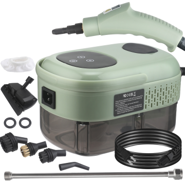 2024 Portable 2800W High-Pressure Electric Steam Cleaner for Cars and Kitchens
