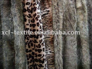 XCL new fashion dying & fading faux fur