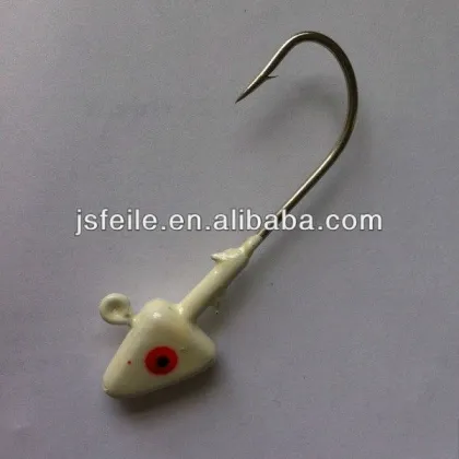 lead head jig it fishes hooks fishing hook jigging