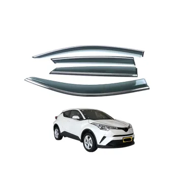 OEM ABS Deflector External Accessories for Toyota 2018 C-HR Rain Cover Sunshade Decoration