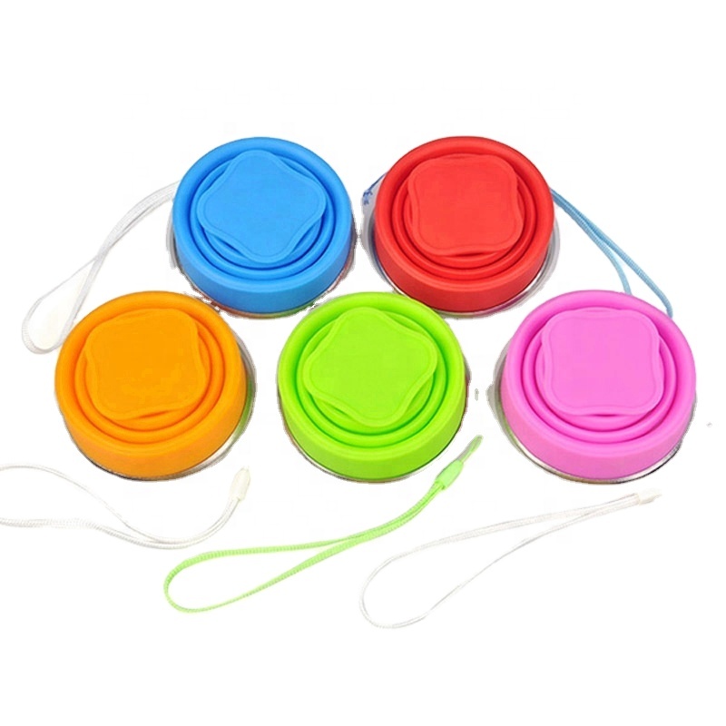 High Quality Portable Silicone Collapsible Tea Cup