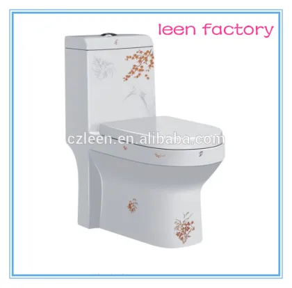 Sanitary ware water closet flower