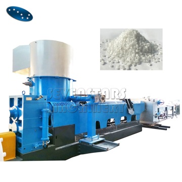 Máquina de peletización de HDPE LDPE / LDPE PP planta de peletización de bolsas