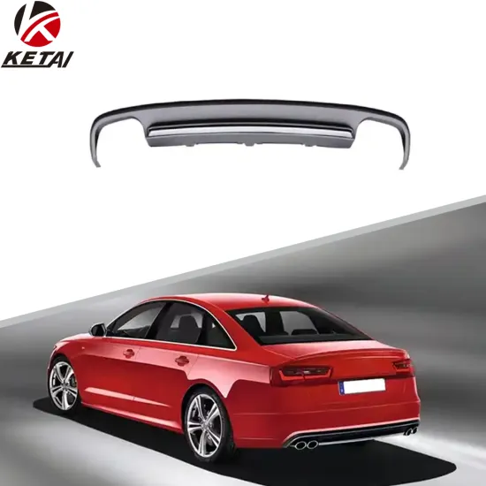 2016-2019 AUDI A6 S6 Style Bumper Facelift and Rear Diffuser Accessories