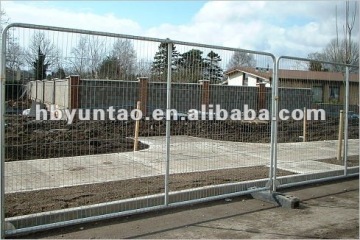 plastic temporary fence block