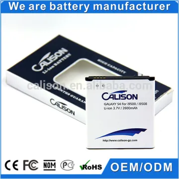 2600mAh New model i9500 for Galaxy S4 mobile phone battery