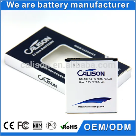 2600mAh New model i9500 for Galaxy S4 mobile phone battery